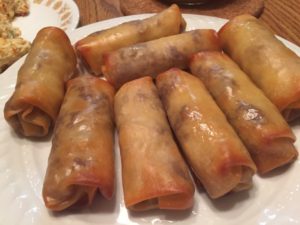 Philly Cheesesteak Eggrolls @ bestwithchocolate.com