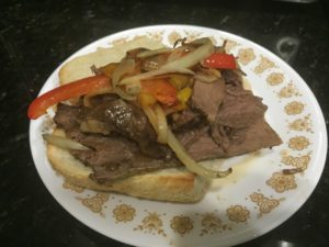 French Dip Sandwich @ bestwithchocolate.com