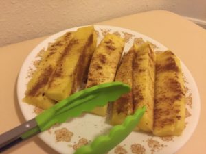 Cinnamon dusted Grilled Cinnamon Pineapple @ bestwithchocolate.com