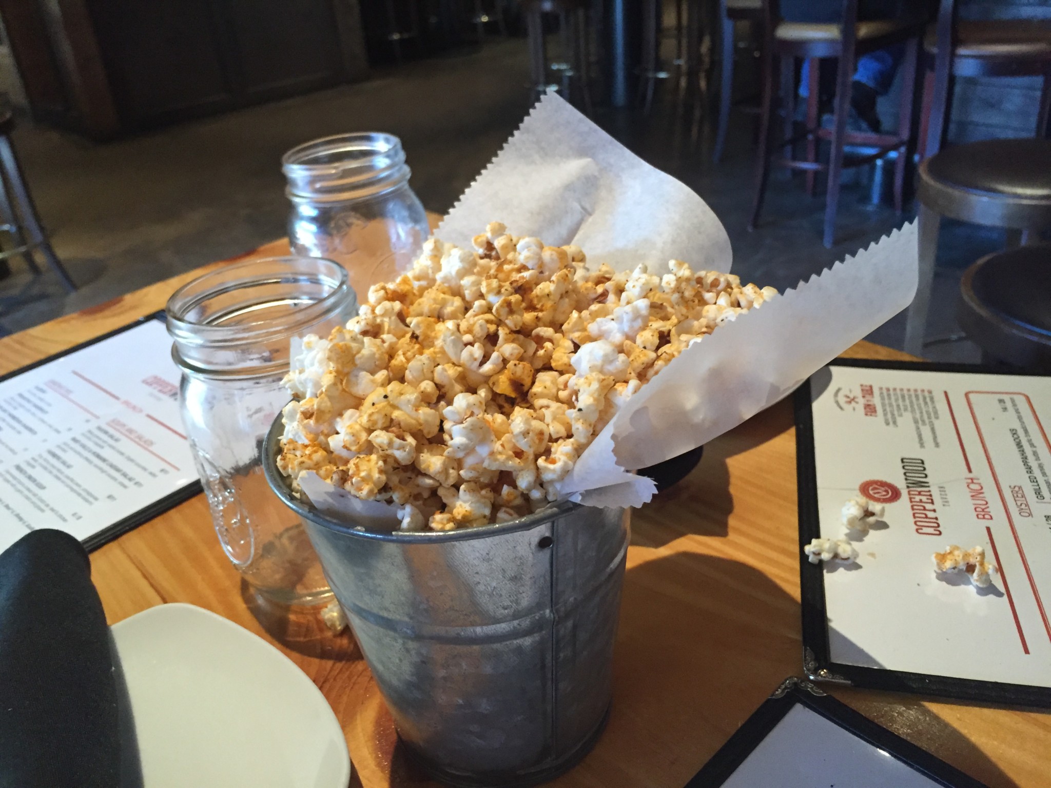 "Crack" Popcorn - Review: Copperwood Tavern