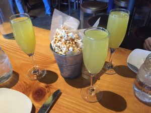 "Crack" Popcorn & Mimosas - Review: Copperwood Tavern
