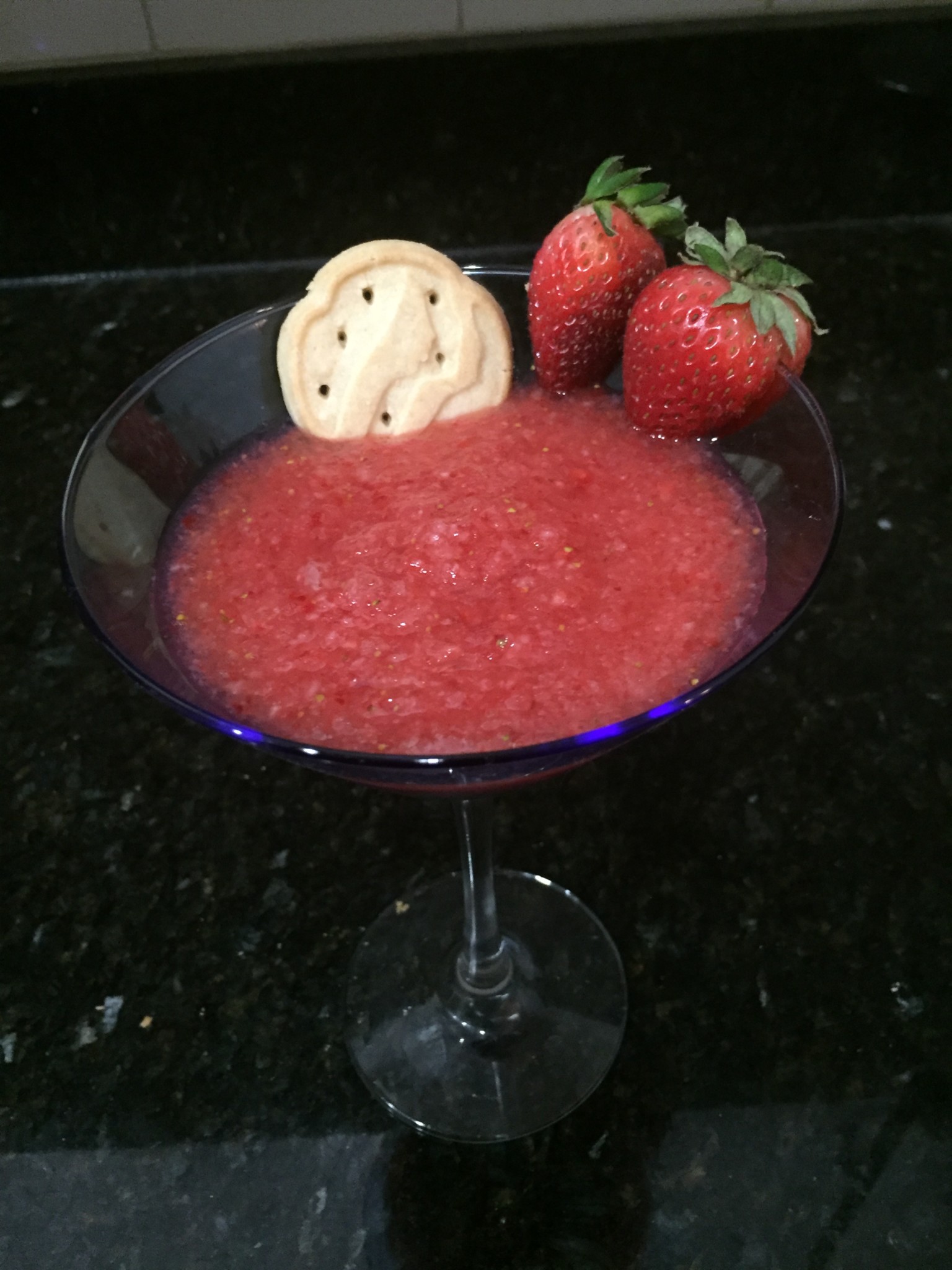 Strawberry Shortcake Vodka Slush @ bestwithchocolate.com