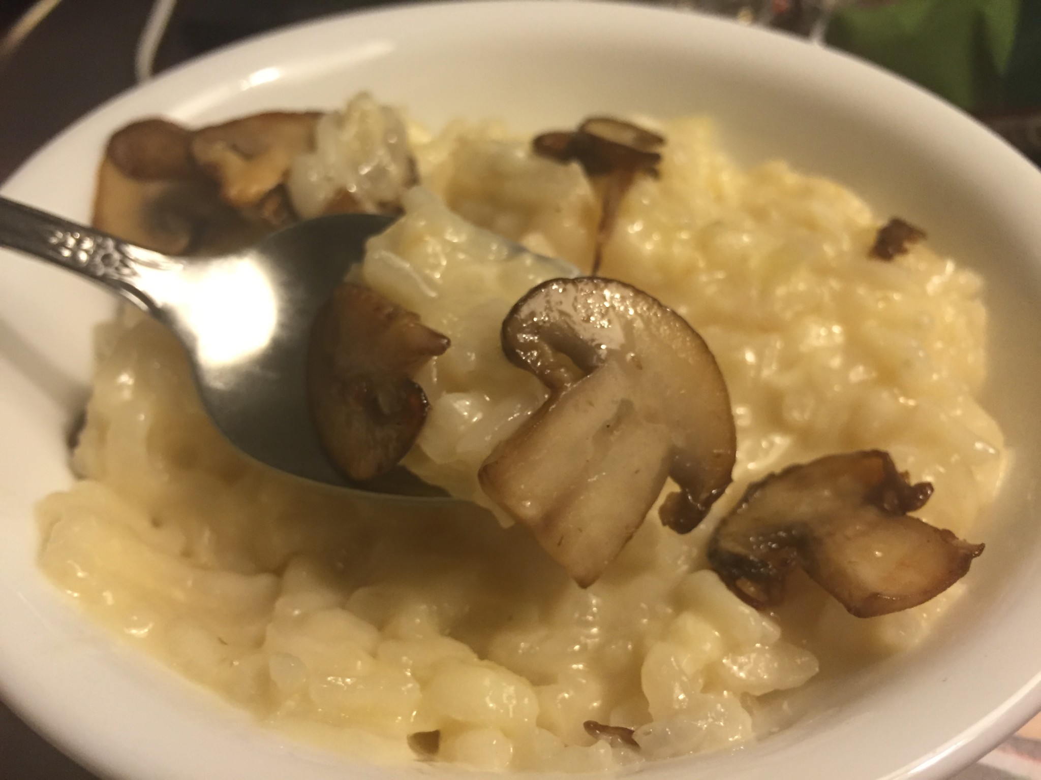 Mushroom Risotto @ bestwithchocolate.com