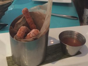 churros at fuego cocina y tequileria review @ bestwithchocolate.com