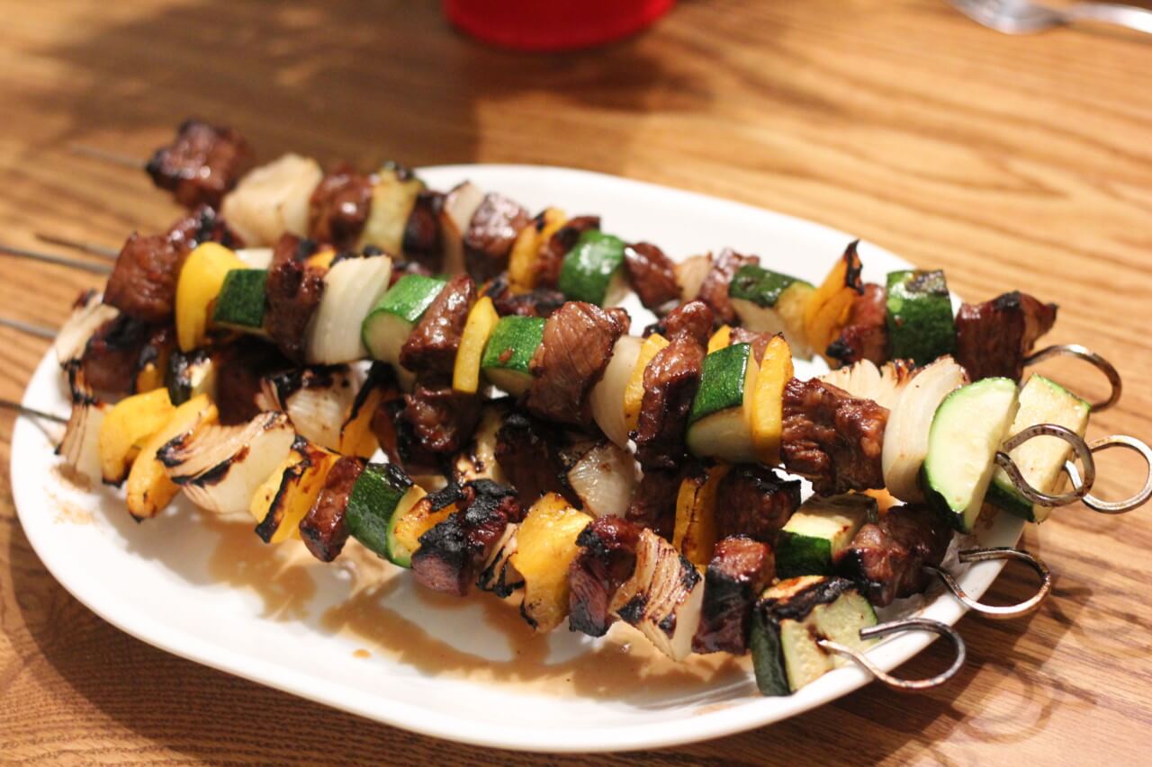 Marinated Kabobs @ bestwithchocolate.com