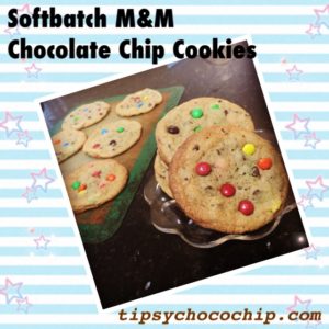 Softbatch M&M Chocolate Chip Cookies @ bestwithchocolate.com