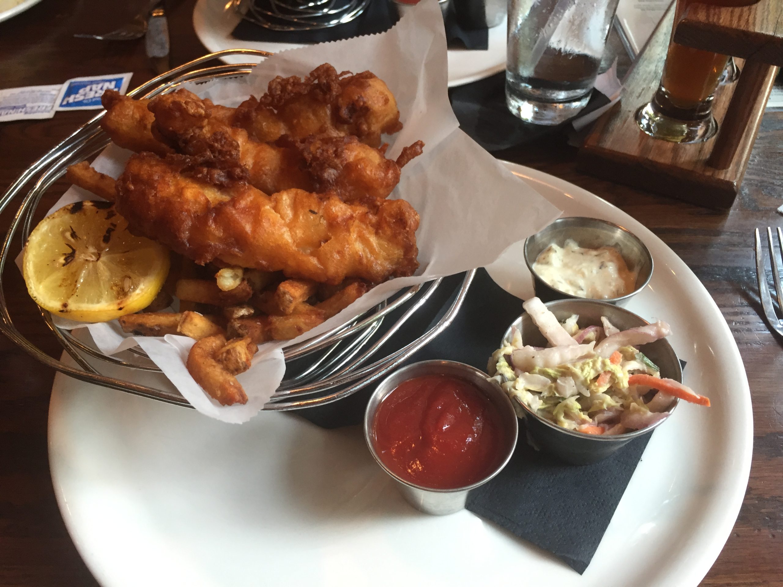 Fish & Chips at Mad Fox Brewery review @ bestwithchocolate.com
