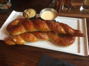 Pretzels at Mad Fox Brewery Review @ bestwithchocolate.com