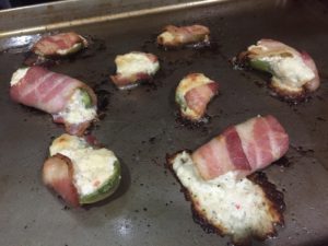 Fresh from the oven, Baked Jalapeno Poppers @ bestwithchocolate.com