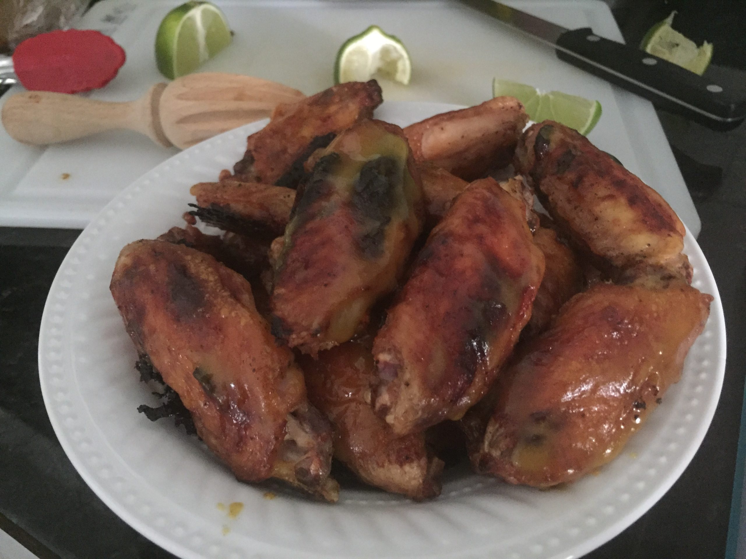 Maple Mustard Wings @ bestwithchocolate.com
