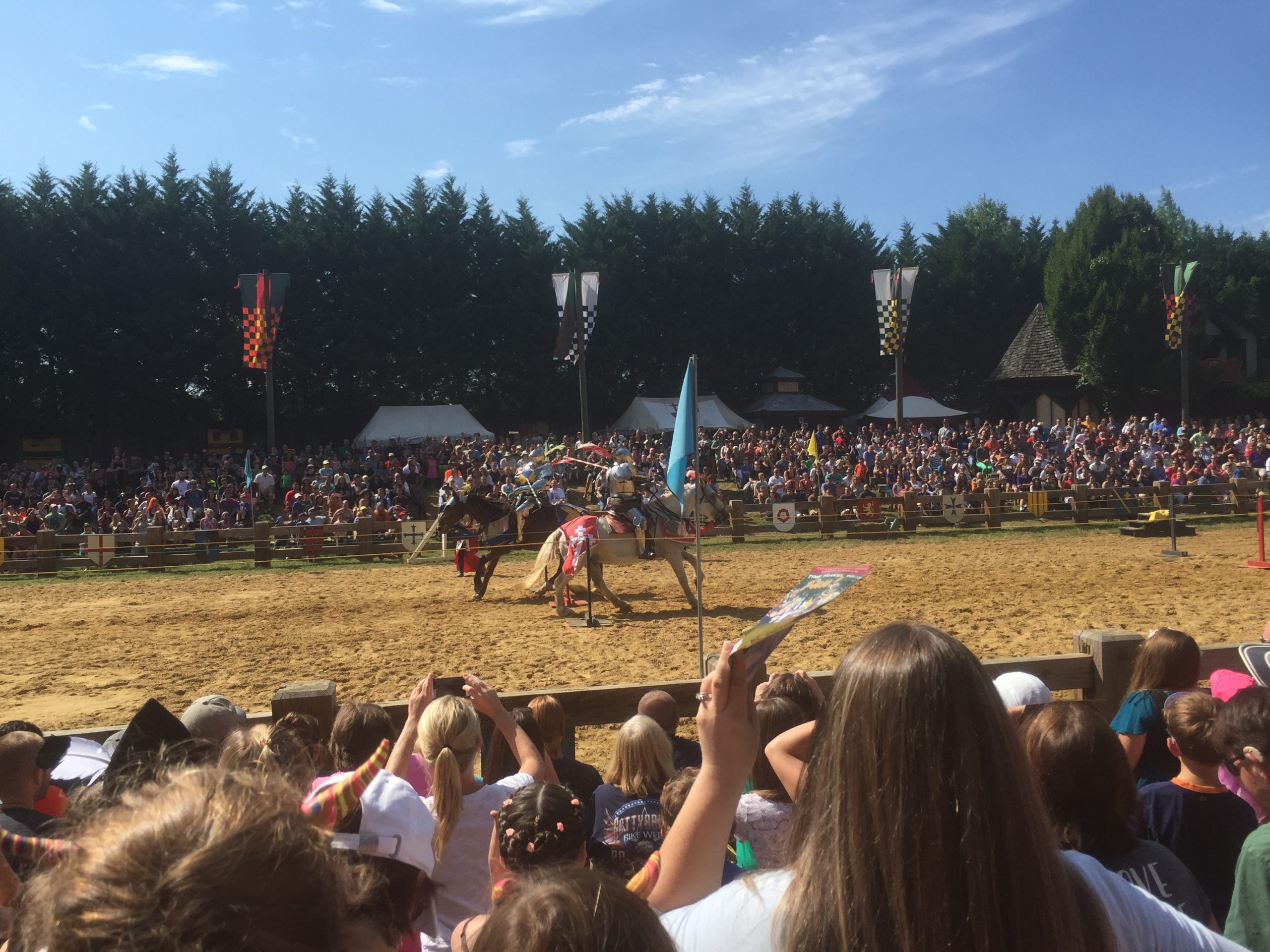 Jousting at the MD Renaissance Festival! Read about it @ bestwithchocolate.com