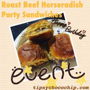 Roast Beef Horseradish Party Sliders @ bestwithchocolate.com