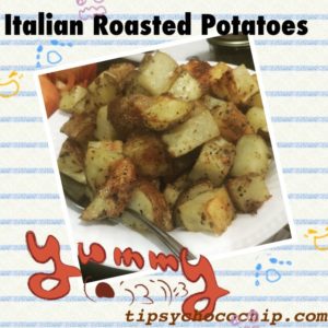 Italian Roasted Potatoes @ bestwithchocolate.com