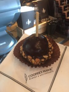 Caramel Apple Truffle at Cooper's Hawk Winery, read about it @ bestwithchocolate.com