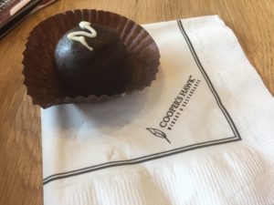 Zinfandel Truffle at Cooper's Hawk Winery, read about it @ bestwithchocolate.com