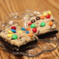 Cookie Dough Icing Brownies @ bestwithchocolate.com