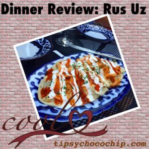 Dinner review of Rus Uz in Ballston @ bestwithchocolate.com