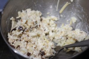 Cheesy Stuffing for Stuffed Chicken Marsala @ bestwithchocolate.com