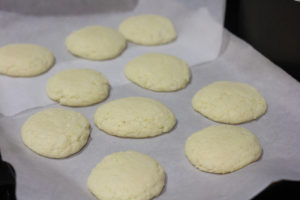 Soft sugar cookies for Peppermint Sugar Cookies @ bestwithchocolate.com