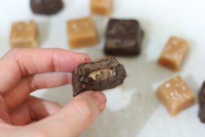 Chewy Chewy Salted Caramel Truffles @ bestwithchocolate.com