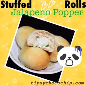 Stuffed Jalapeno Popper Rolls @ bestwithchocolate.com