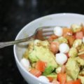 Avocado Caprese Salad @ bestwithchocolate.com