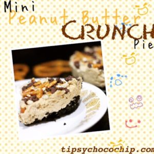 Mini Peanut Butter Crunch Pie @ bestwithchocolate.com