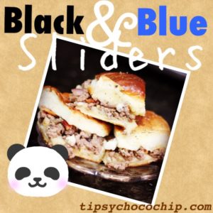 Black & Blue Sliders @ bestwithchocolate.com