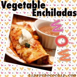Vegetable Enchiladas @ bestwithchocolate.com