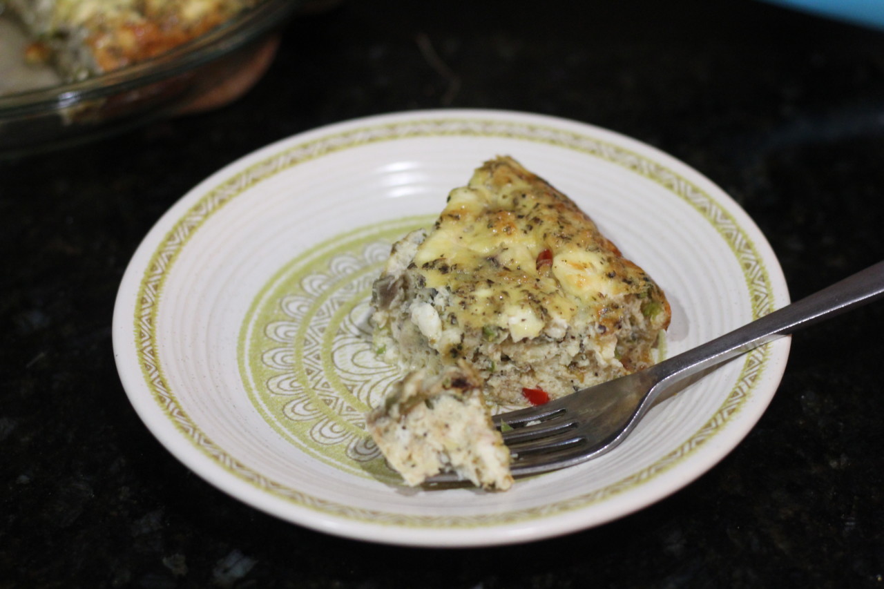 crustless vegetable quiche; | Best With Chocolate