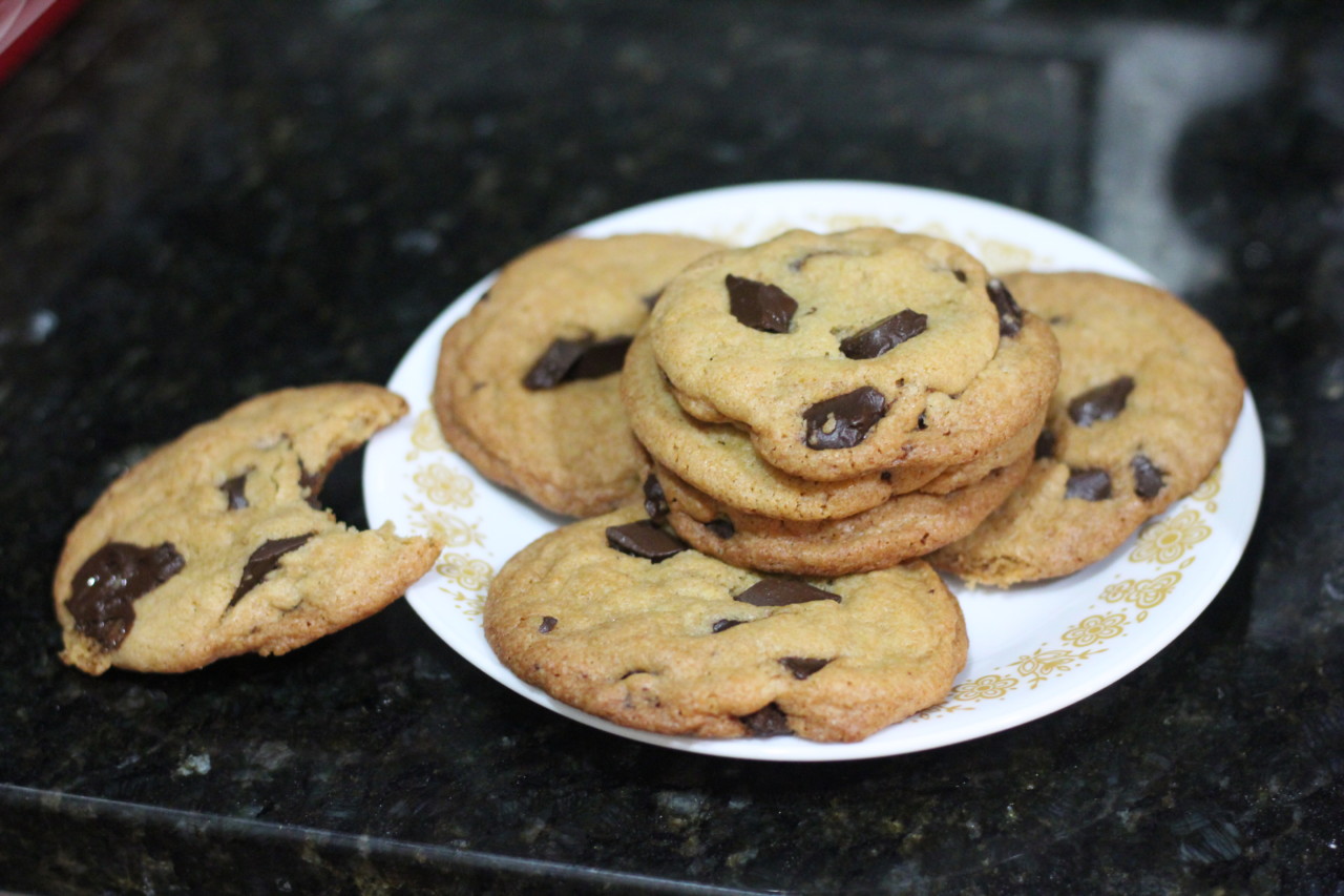 Perfectly Chewy Chocolate Chip Cookies @ bestwithchocolate.com