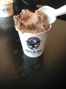 J.P. Licks Brownie Batter ice cream in Boston @ bestwithchocolate.com