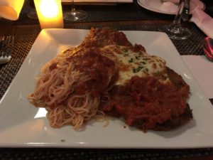Veal Parmesan from La Doche Vita in Boston @ bestwithchocolate.com