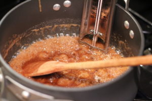 Cooking up toffee @ bestwithchocolate.com