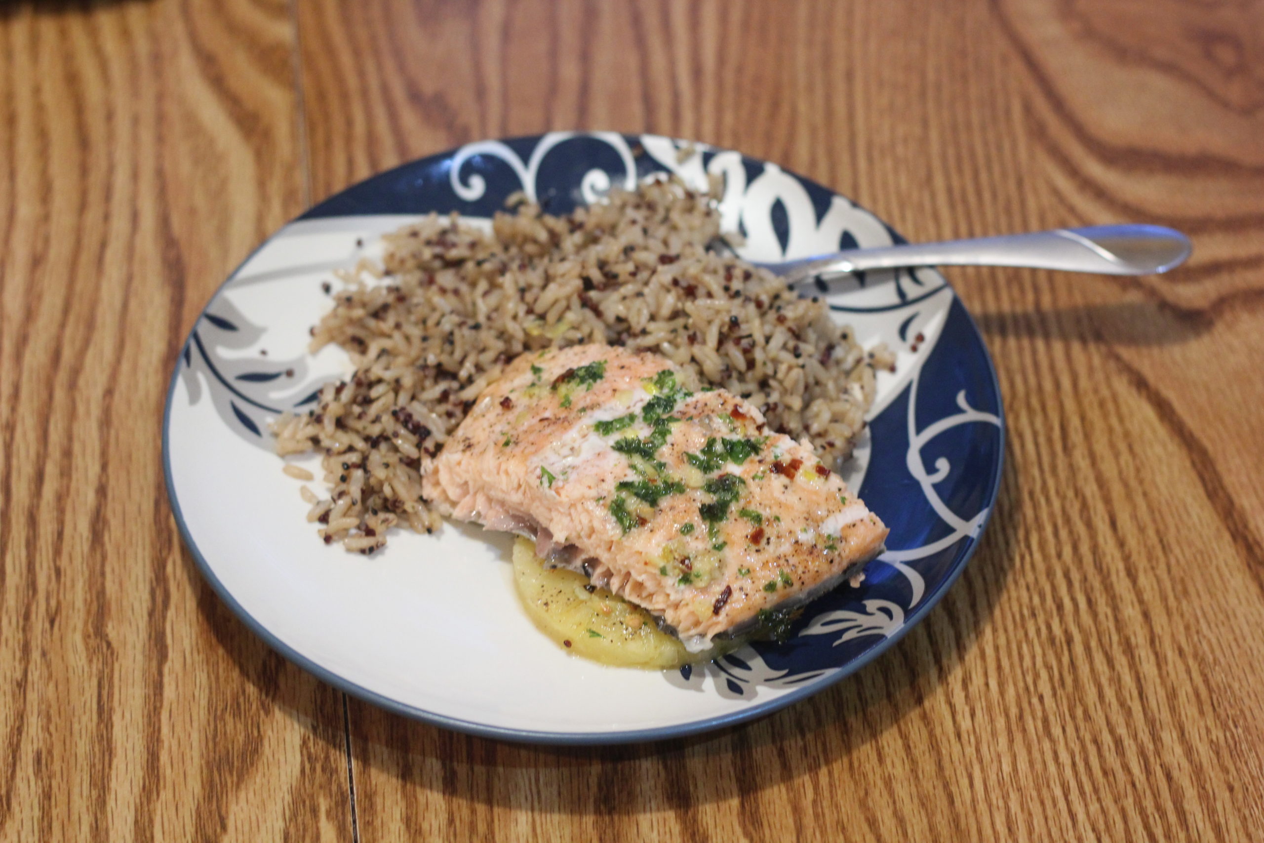 Pineapple Salmon @ bestwithchocolate.com