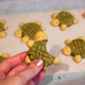 Matcha Tahini Turtle Cookies @ bestwithchocolate.com