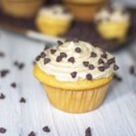 Cookie Dough Icing on cupcakes @ bestwithchocolate.com