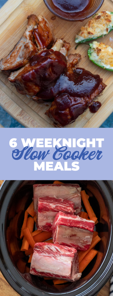 6 weeknight slow cooker meals