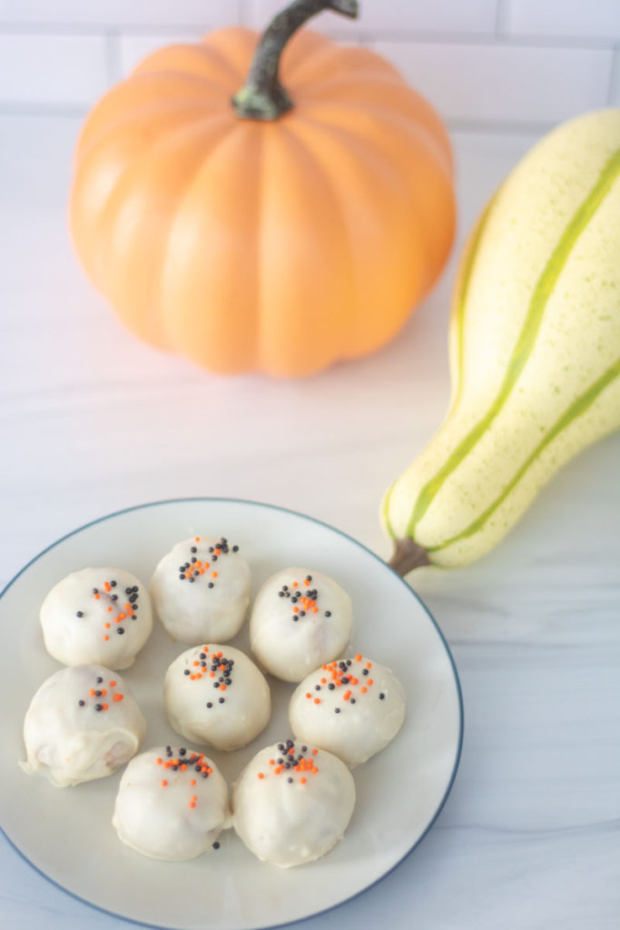 apple butters truffles with gourds