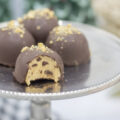 Homemade spiced biscoff nougat truffles