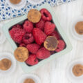 Decadent raspberry chambord truffles
