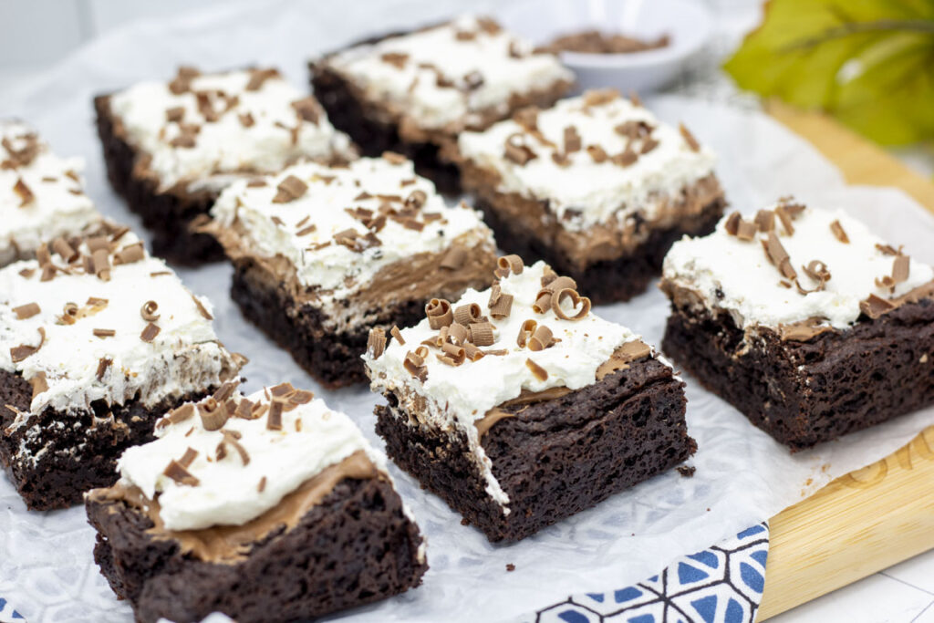 French silk brownies