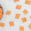 Homemade cheese crackers made with 5 ingredients