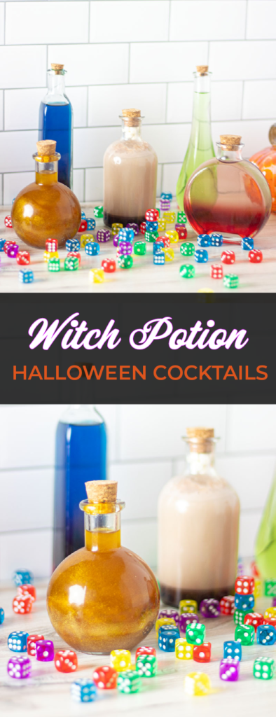 Witch Potion Halloween Cocktails