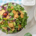 Crunchy pita chip salad
