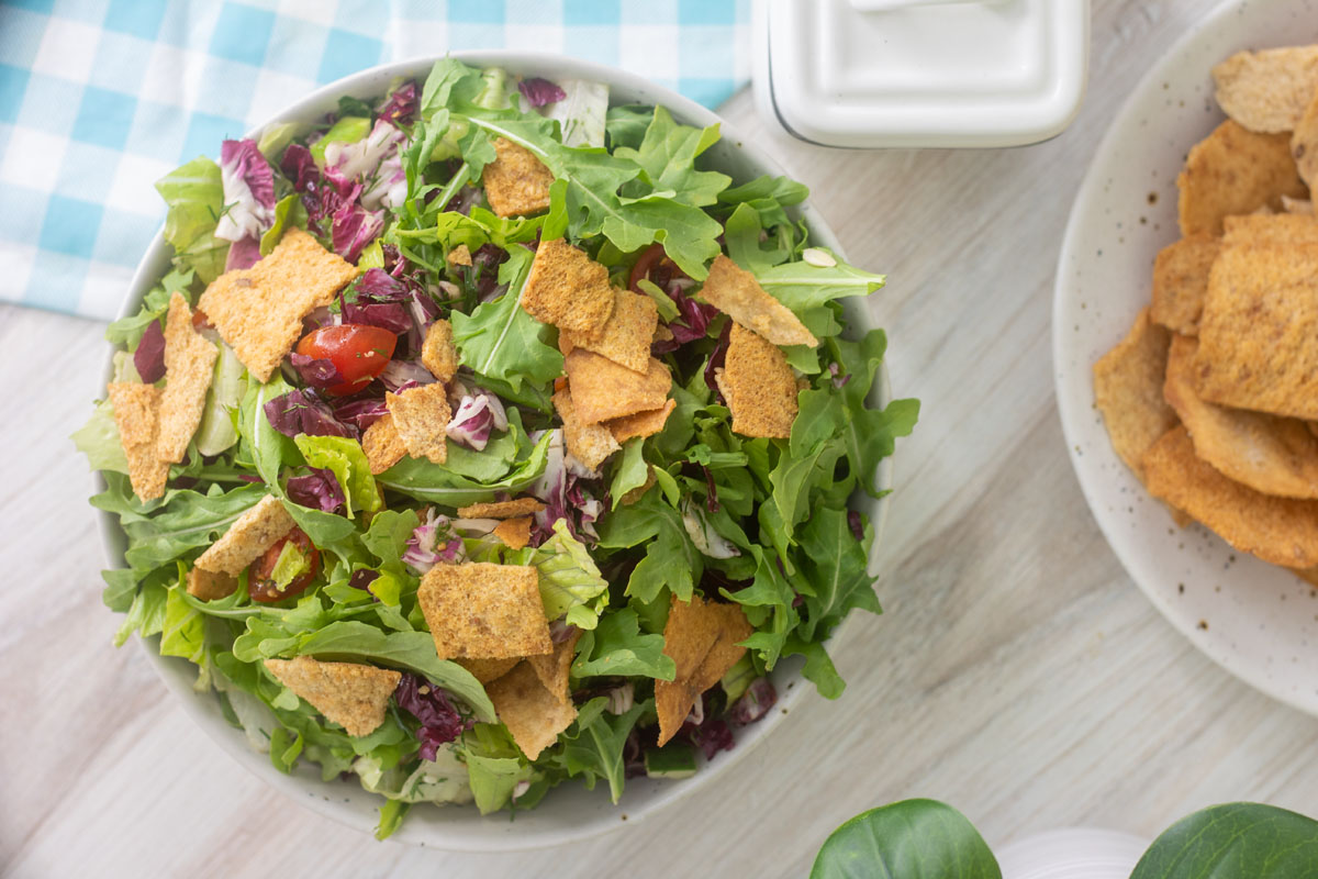 Pita Chip Salad Best With Chocolate