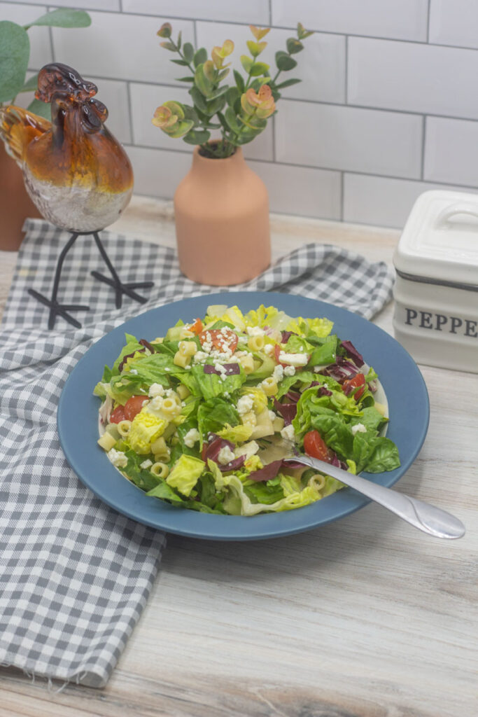 A bowl of Portillo's Chopped Salad