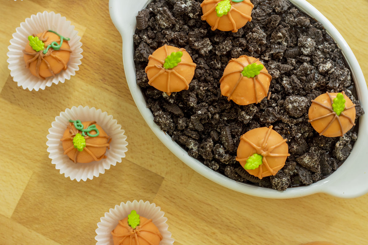 Pumpkin patch pumpkin spice truffles