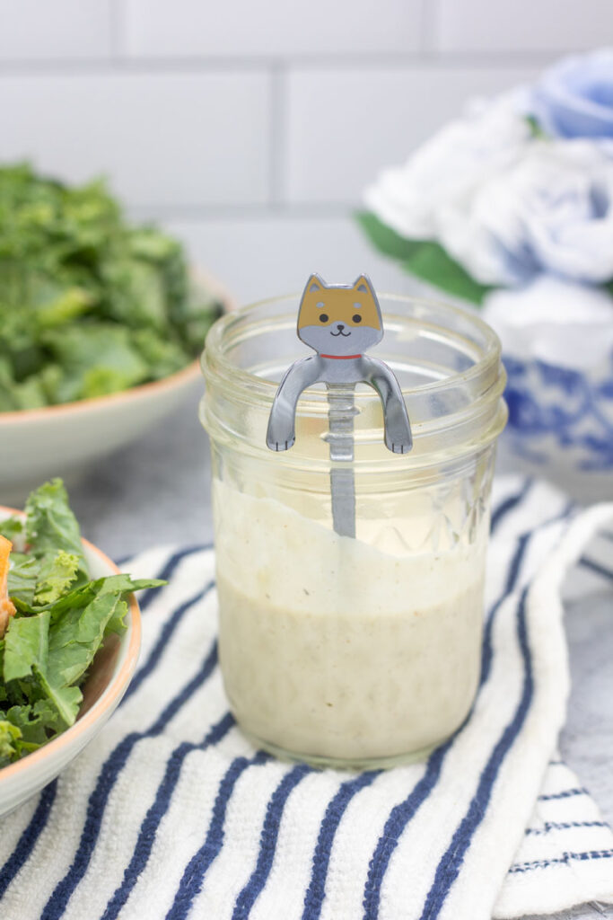 Homemade caesar dressing