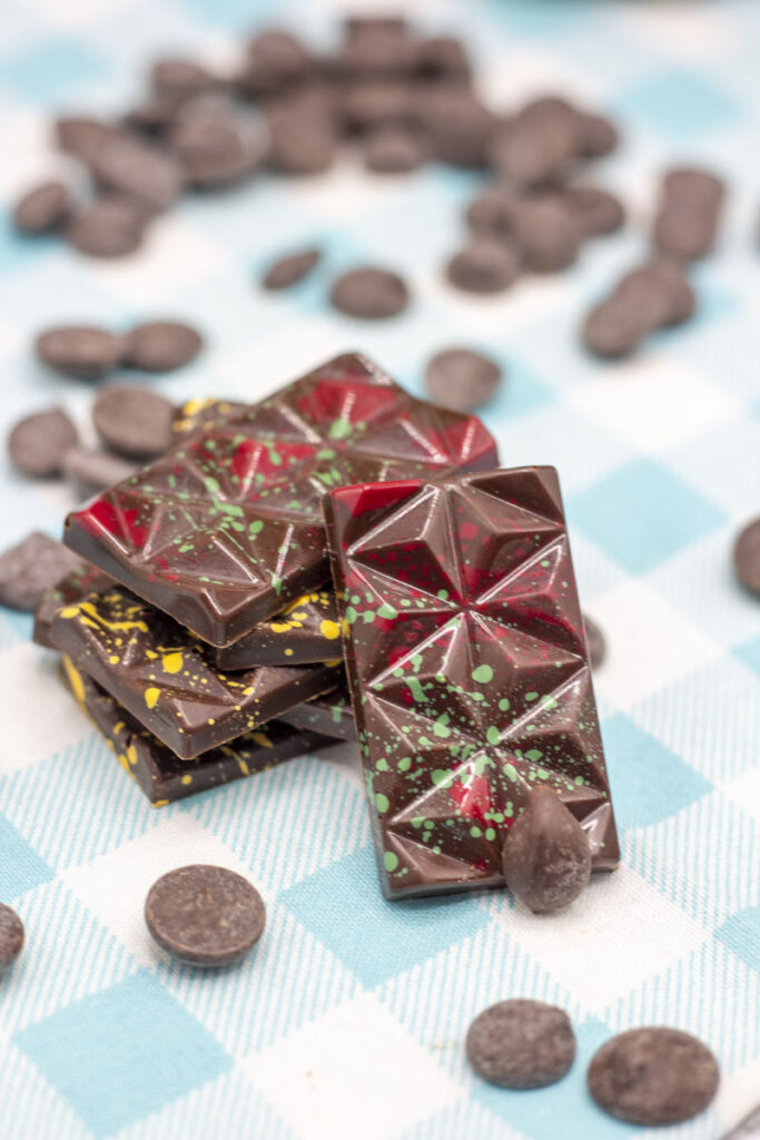 tempering chocolate: the seeding method;